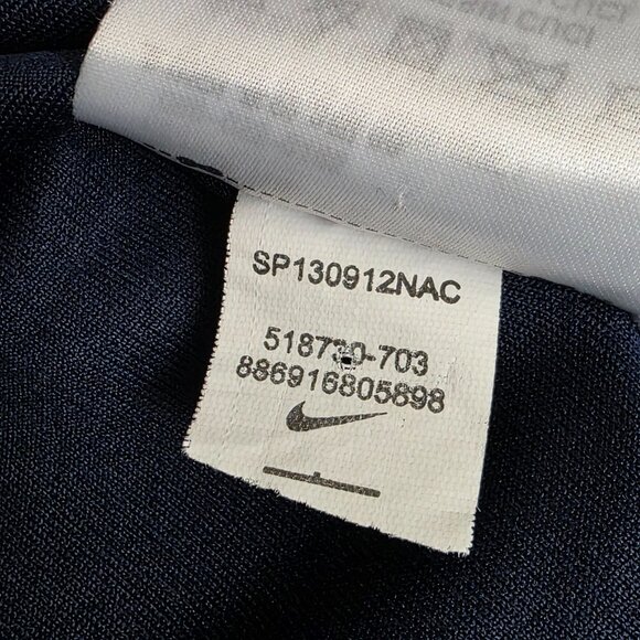 Paris Saint Germain Jersey Mens XL Blue Nike Dri Fit Ligue 1 Soccer Mbappe 29 - Picture 10 of 13